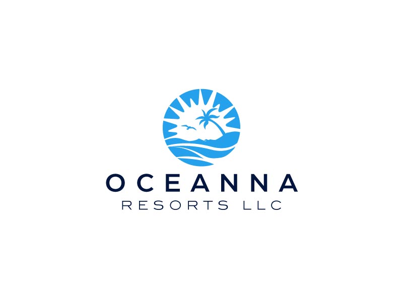 Oceanna Resorts LLC logo design by OctoCreative