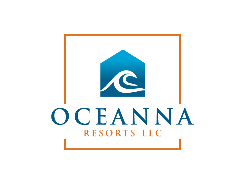Oceanna Resorts LLC logo design by MonkDesign