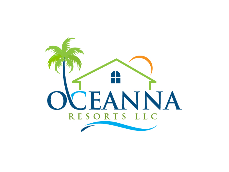 Oceanna Resorts LLC logo design by Webphixo