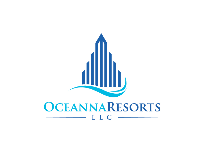 Oceanna Resorts LLC logo design by jonggol