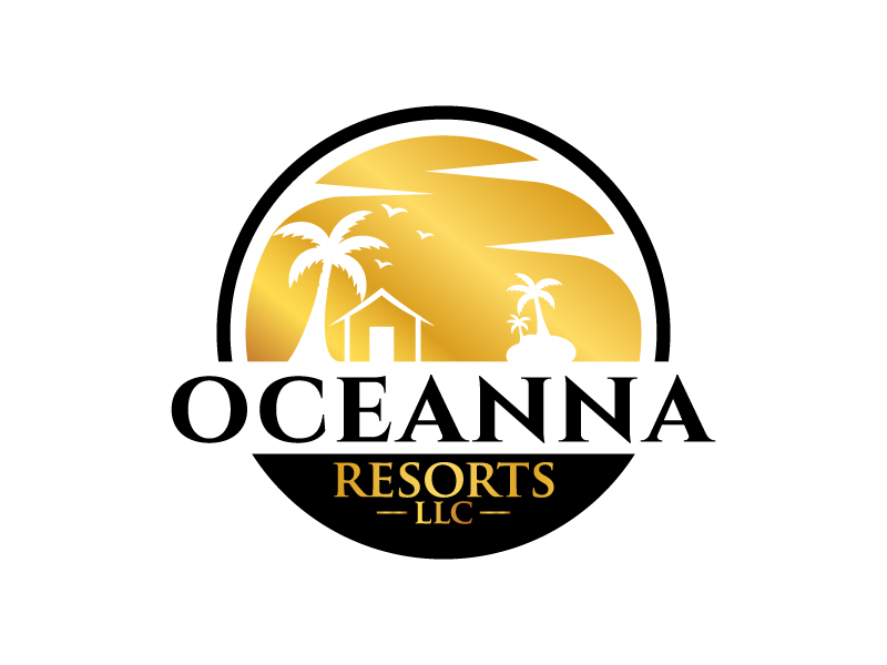 Oceanna Resorts LLC logo design by pambudi