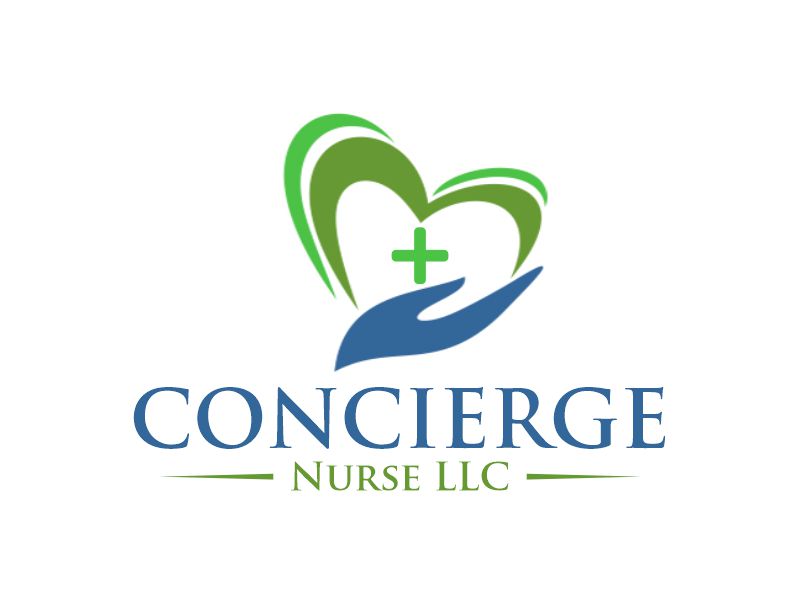 Concierge nurse LLC logo design by Gwerth