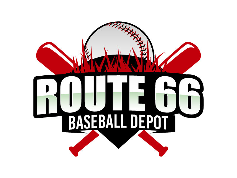 Route 66 Baseball Depot logo design by Kirito
