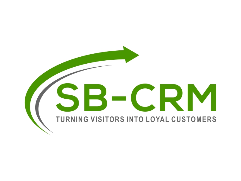 SB-CRM  |  Turning visitors into loyal customers logo design by cintoko