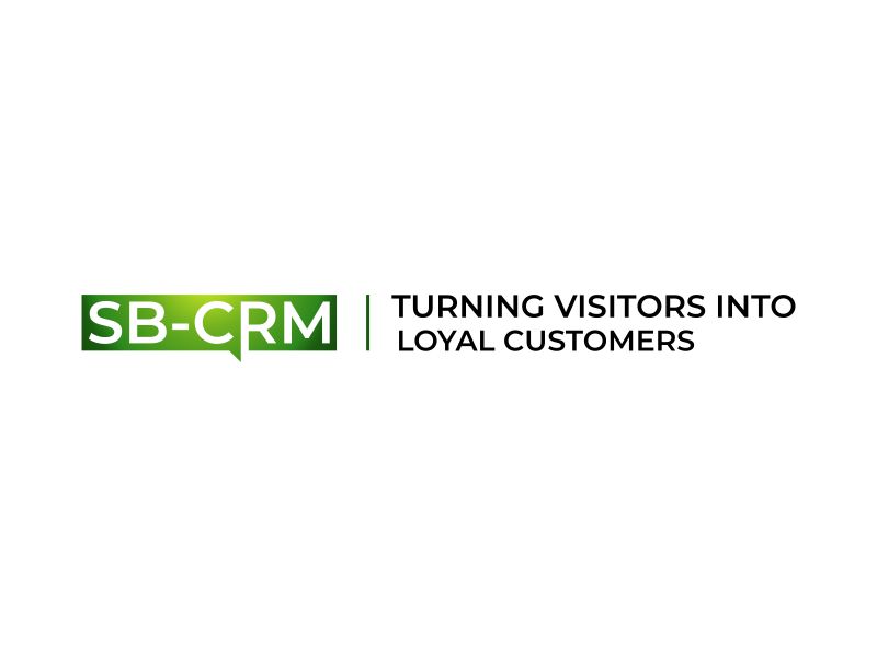 SB-CRM  |  Turning visitors into loyal customers logo design by artery