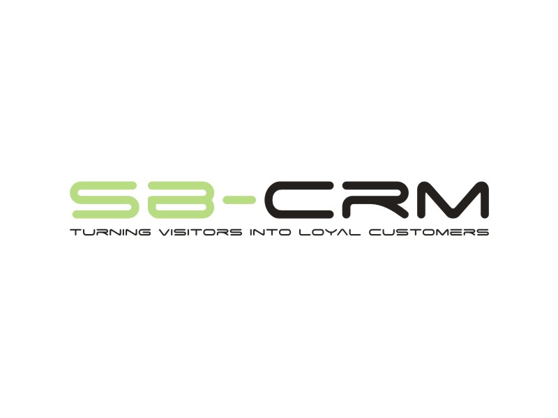 SB-CRM  |  Turning visitors into loyal customers logo design by RatuCempaka