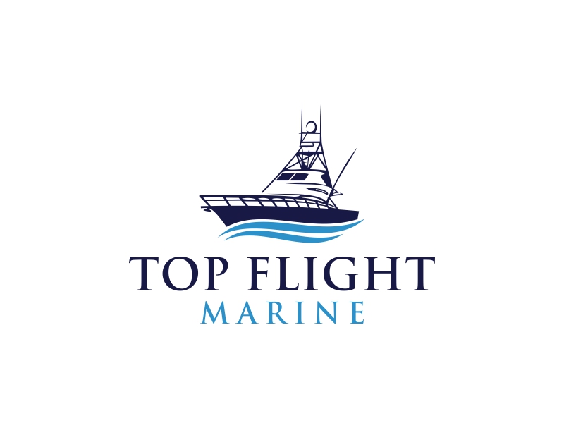 Top Flight Marine logo design by zeta
