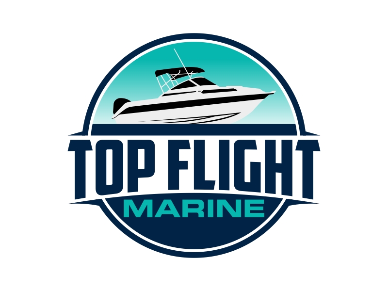 Top Flight Marine logo design by Kruger