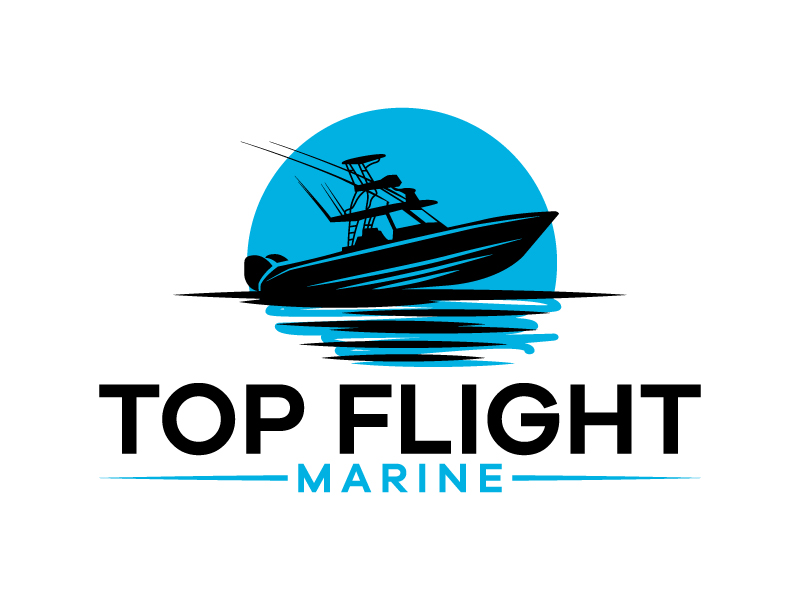 Top Flight Marine logo design by Kirito