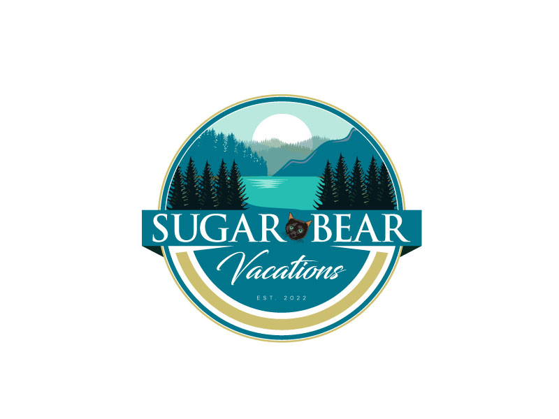 Sugar Bear Vacations logo design by bezalel
