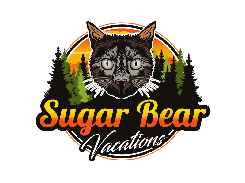 Sugar Bear Vacations logo design by Koushik