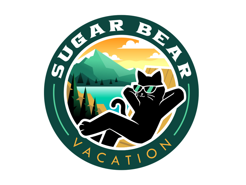 Sugar Bear Vacations logo design by ZedArts