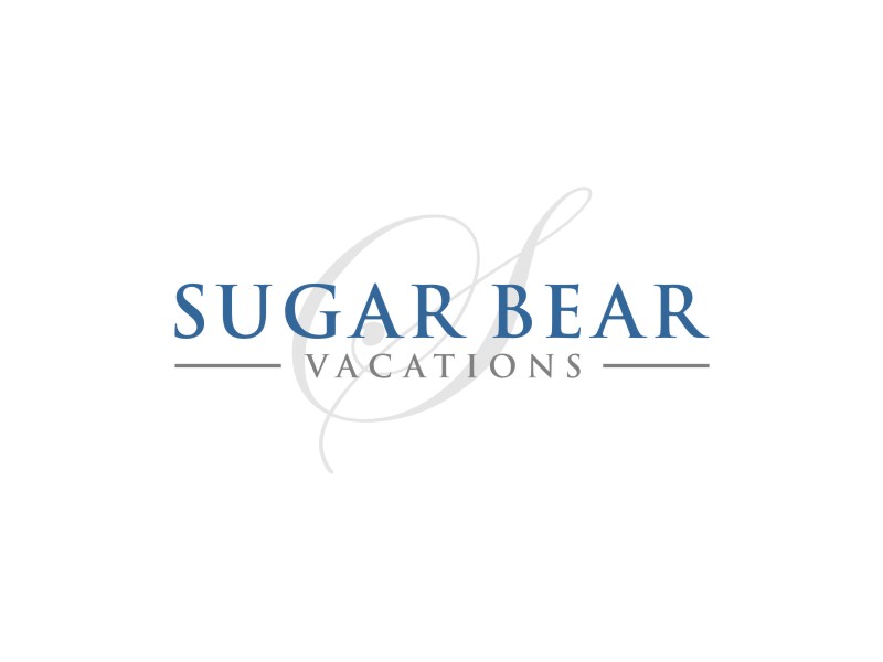 Sugar Bear Vacations logo design by Artomoro