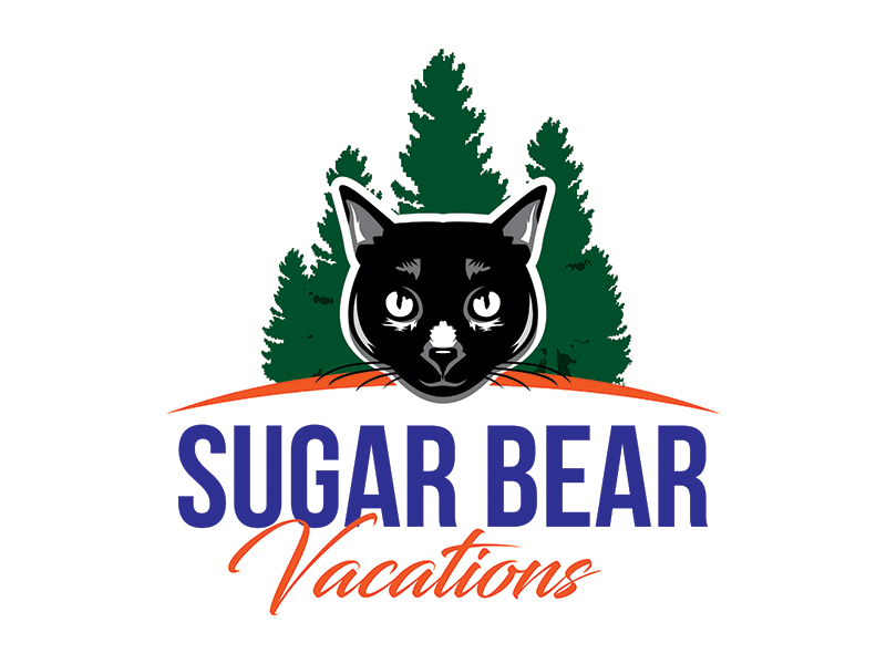 Sugar Bear Vacations logo design by gitzart