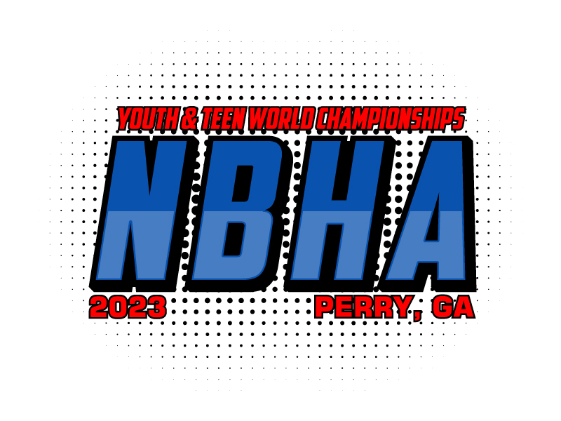 2023 NBHA Youth & Teen World Championships logo design by Poki