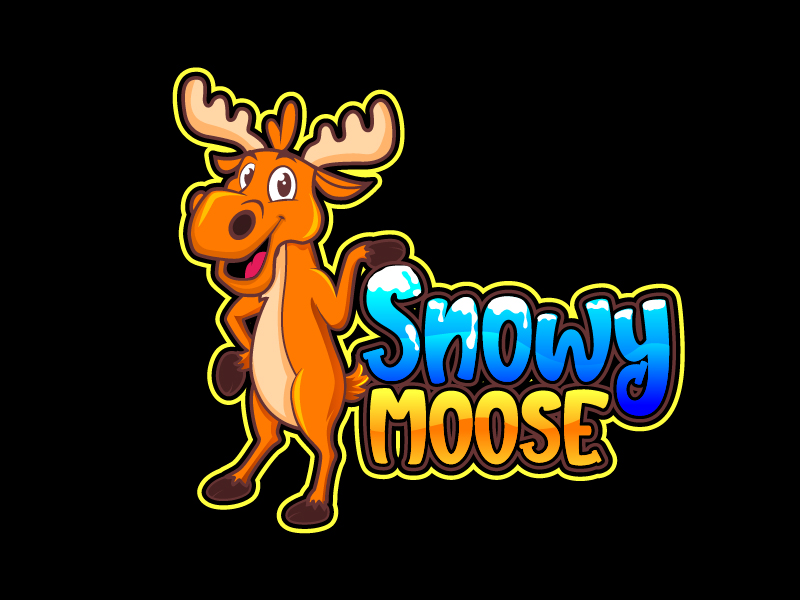 SnowyMoose logo design by Koushik