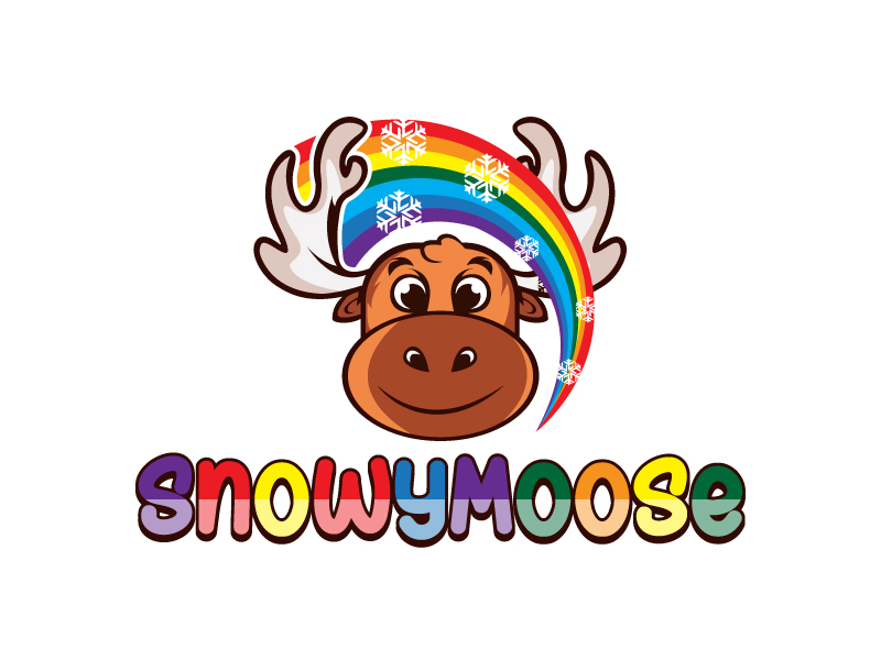 SnowyMoose logo design by Koushik