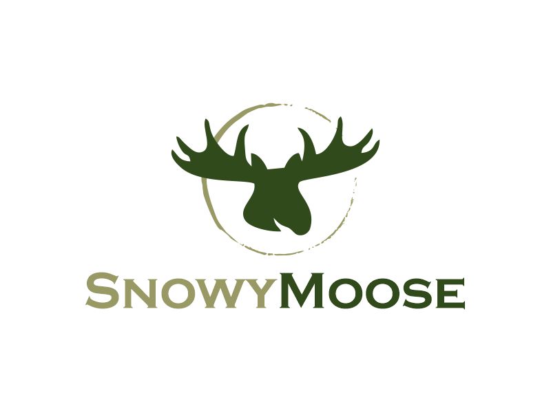 SnowyMoose logo design by Gwerth