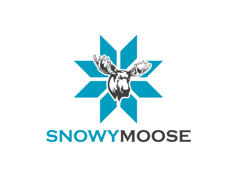 SnowyMoose logo design by TMaulanaAssa