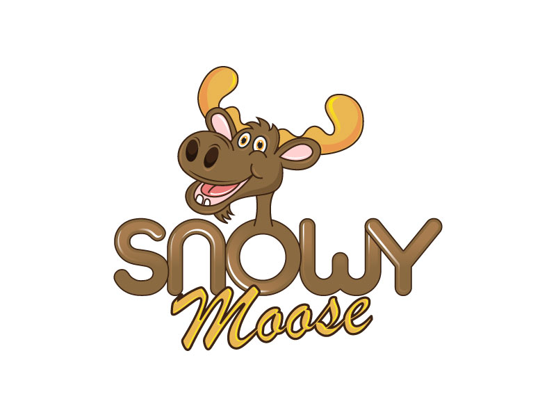 SnowyMoose logo design by Webphixo