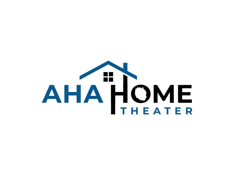 AHA Home Theater logo design by ingepro