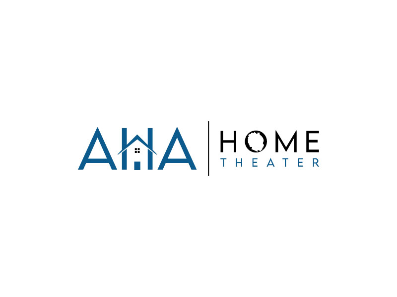 AHA Home Theater logo design by subrata
