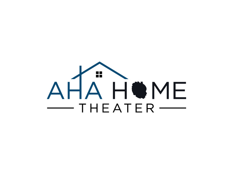AHA Home Theater logo design by Rahul Biswas