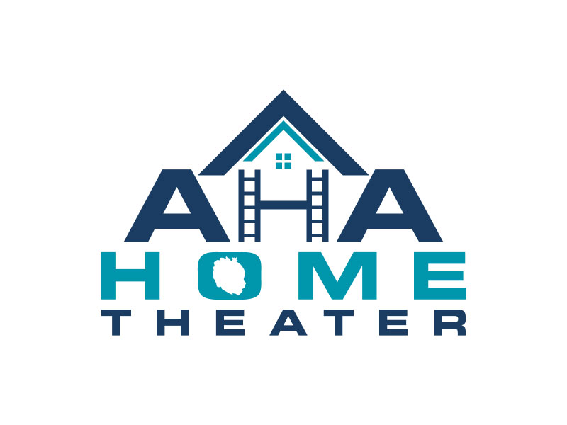 AHA Home Theater logo design by TMaulanaAssa