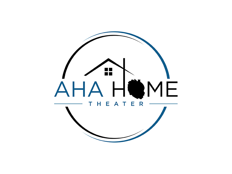 AHA Home Theater logo design by ndaru
