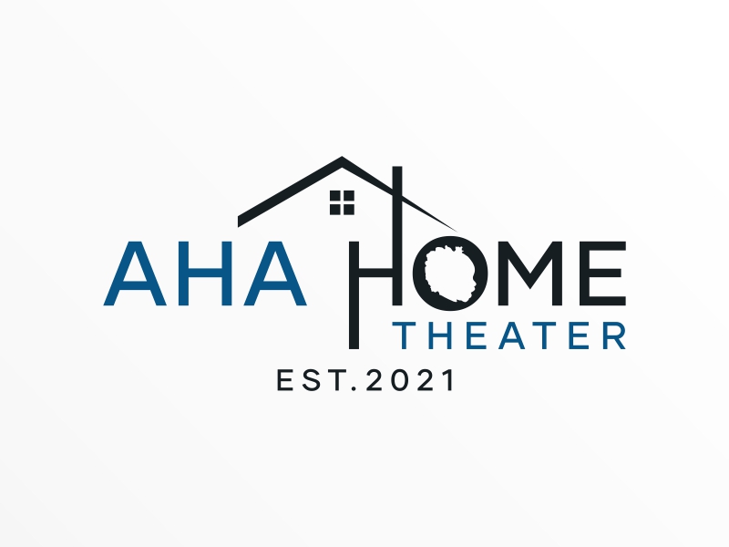 AHA Home Theater logo design by harno