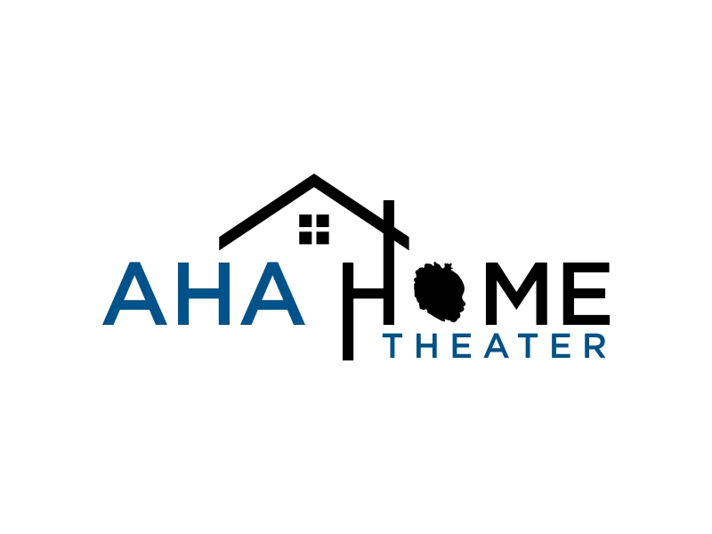 AHA Home Theater logo design by rey