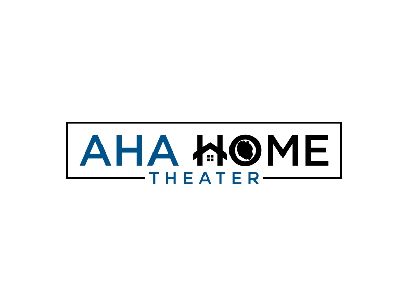 AHA Home Theater logo design by rey