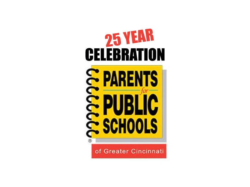 25 Year Celebration Parents for Public Schools of Greater Cincinnati logo design by aryamaity