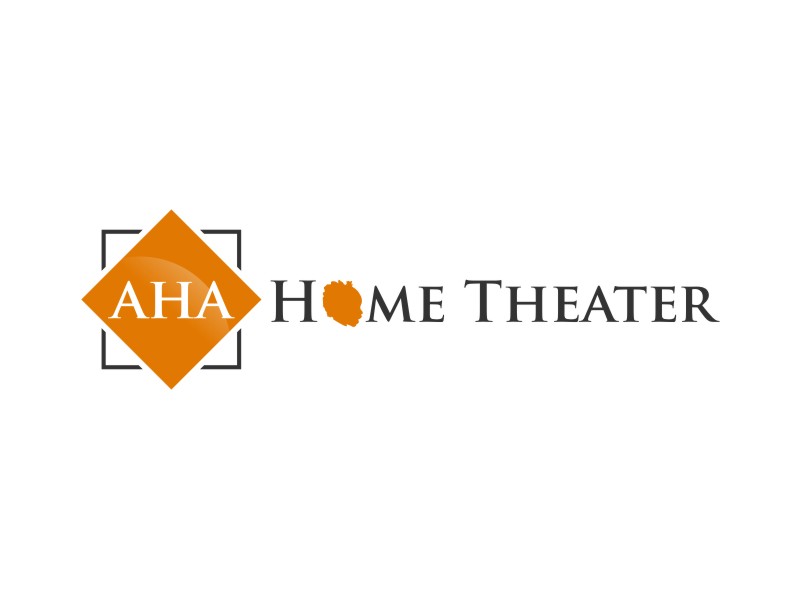 AHA Home Theater logo design by sheilavalencia