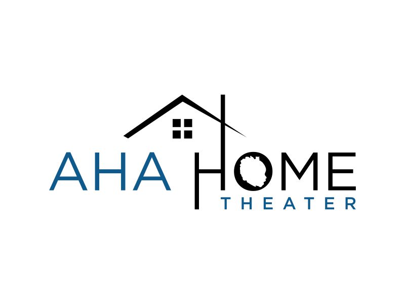 AHA Home Theater logo design by y7ce