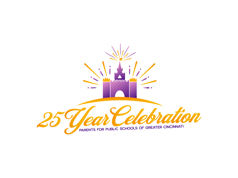 25 Year Celebration Parents for Public Schools of Greater Cincinnati logo design by Sami Ur Rab