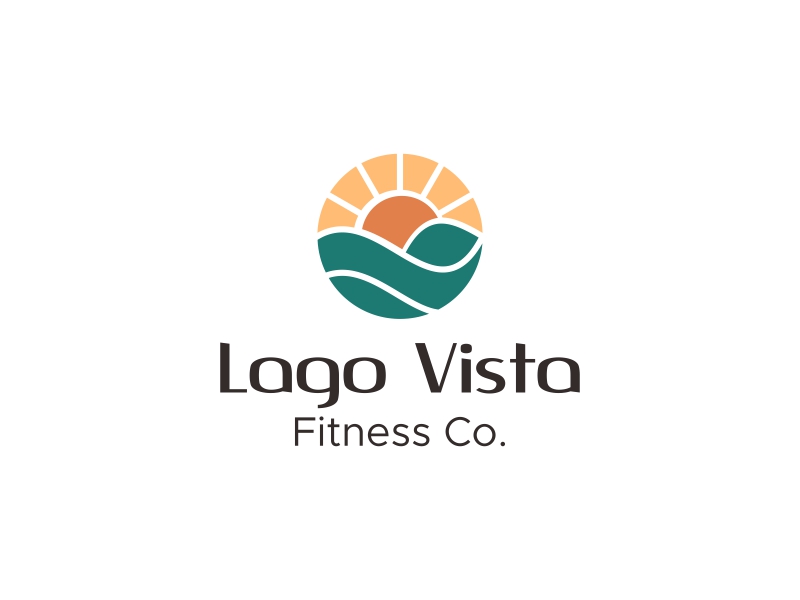 Lago Vista Fitness Co. logo design by Asani Chie