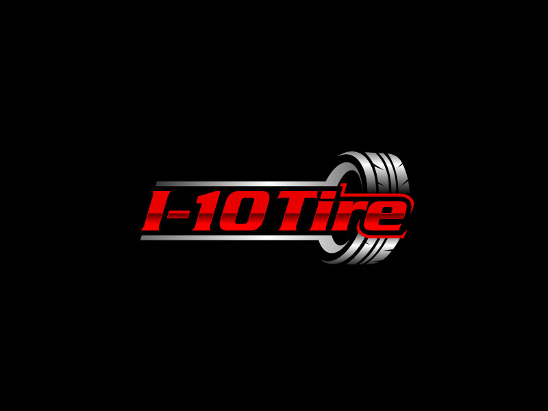 I-10 Tire logo design by bezalel