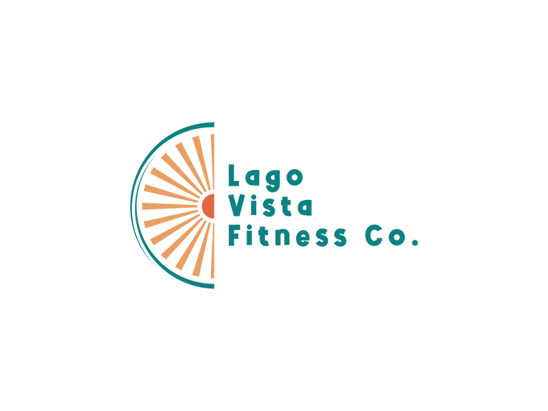 Lago Vista Fitness Co. logo design by planoLOGO