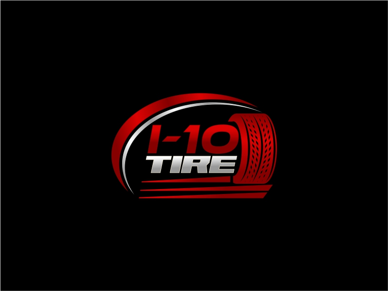 I-10 Tire logo design by nusa