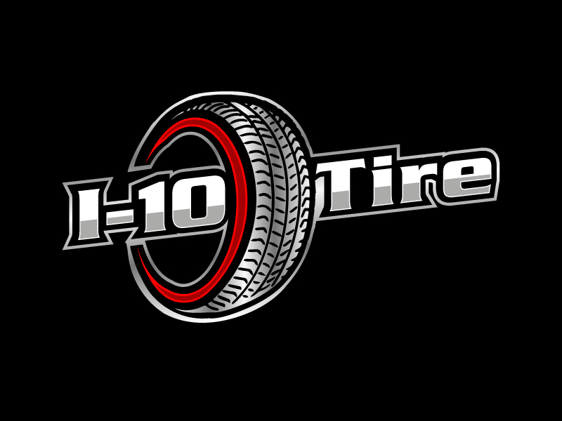 I-10 Tire logo design by Ultimatum