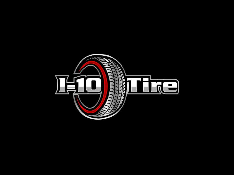 I-10 Tire logo design by Ultimatum