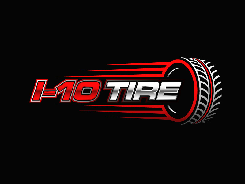 I-10 Tire logo design by arnum indar