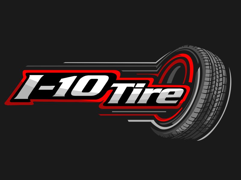 I-10 Tire logo design by veron