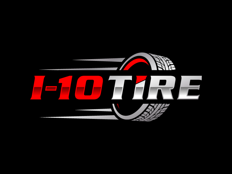 I-10 Tire logo design by jaize