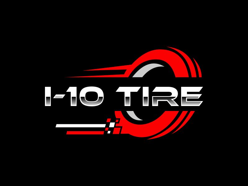I-10 Tire logo design by paundra