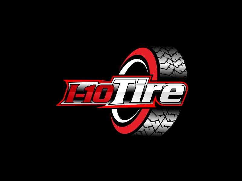I-10 Tire logo design by Andri Herdiansyah