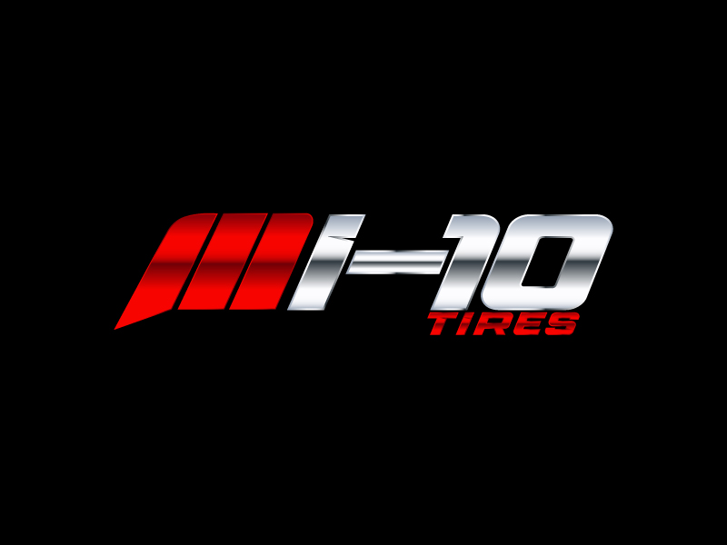 I-10 Tire logo design by Sami Ur Rab