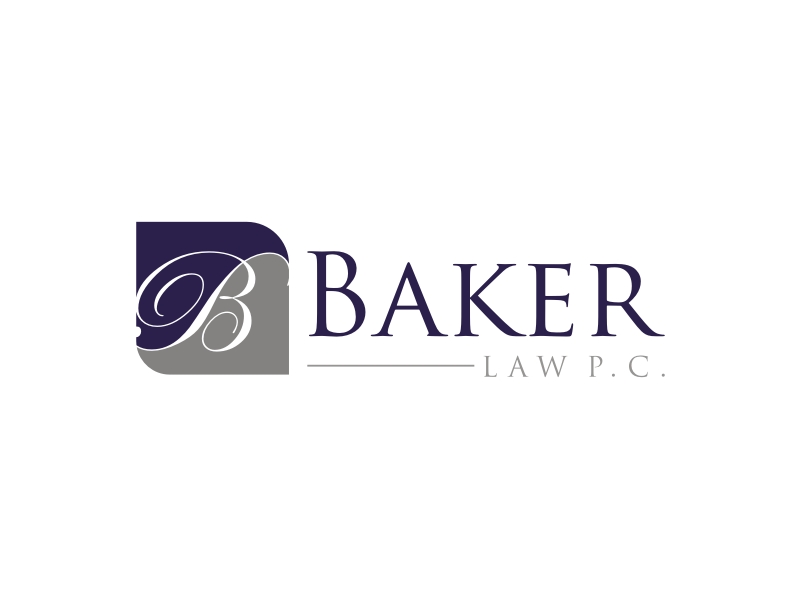 Baker Law P.C. logo design by clayjensen