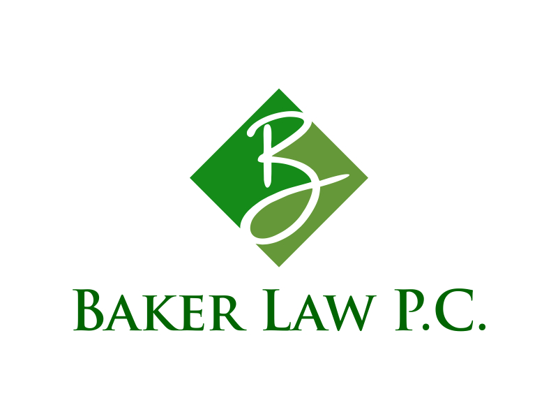 Baker Law P.C. logo design by cikiyunn